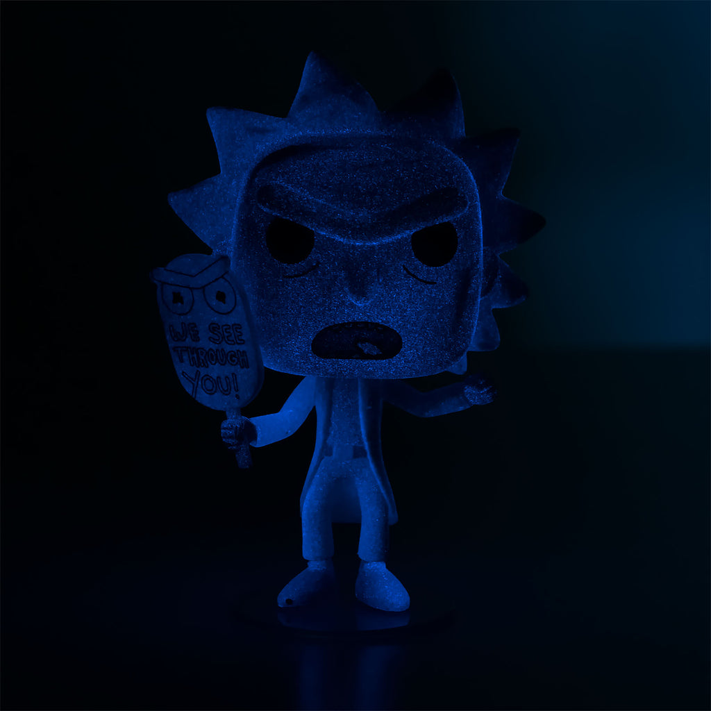 Zdjęcie produktu Rick and Morty - Rick Glow in the Dark Funko Pop Figurka