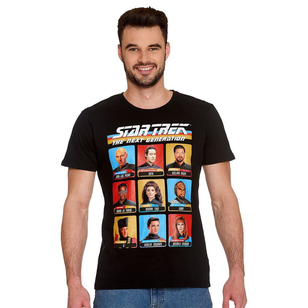 Zdjęcie produktu Star Trek - The Next Generation T-Shirt czarne