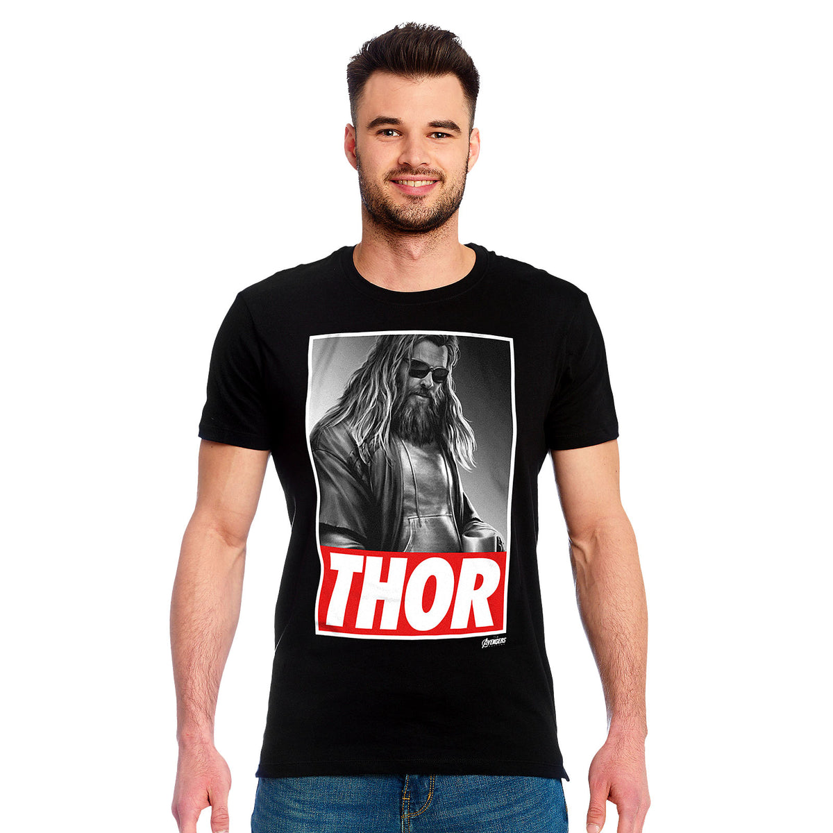 Zdjęcie produktu Avengers - Casual Thor T-Shirt czarne
