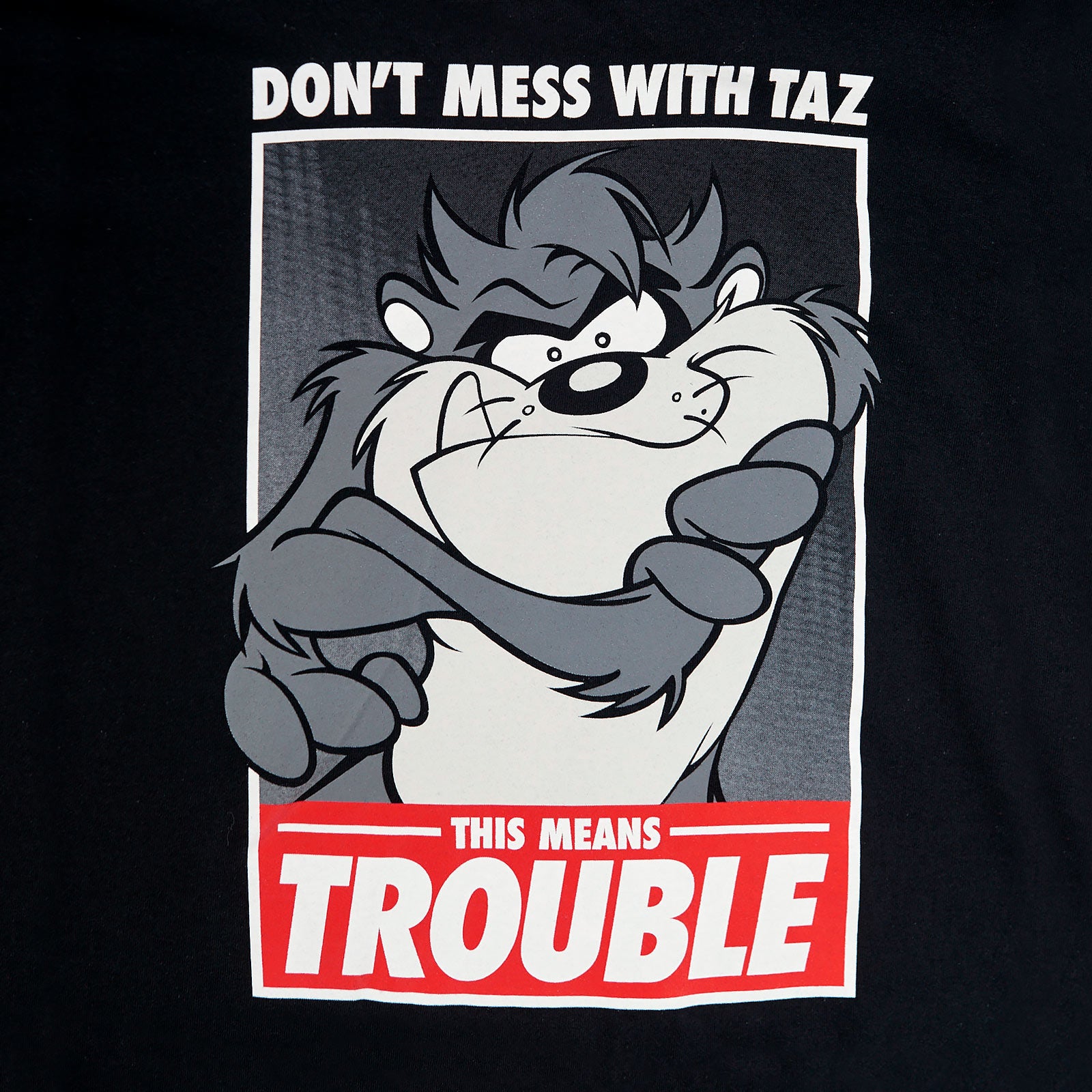 Product image Looney Tunes - Taz Trouble T-Shirt Black