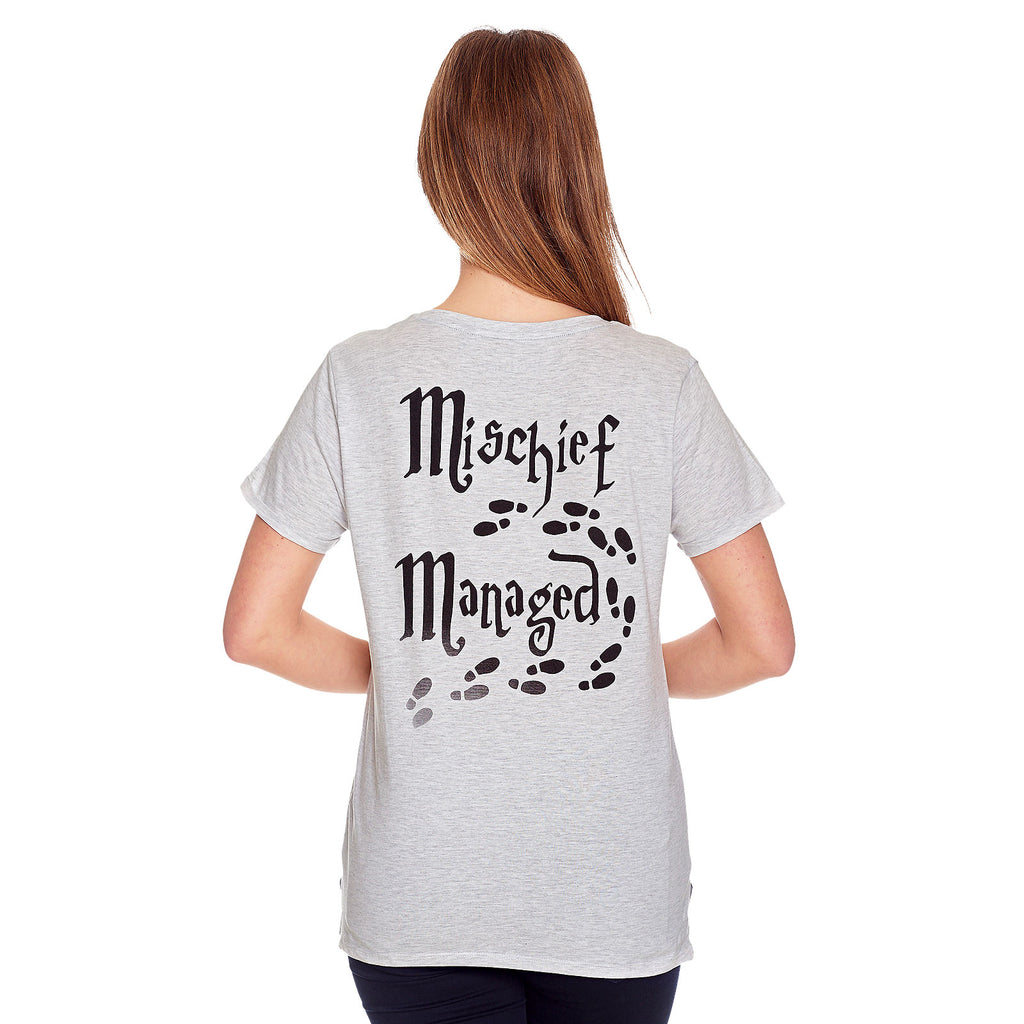 Product image Harry Potter - Marauder's Map Women's T-Shirt Grey