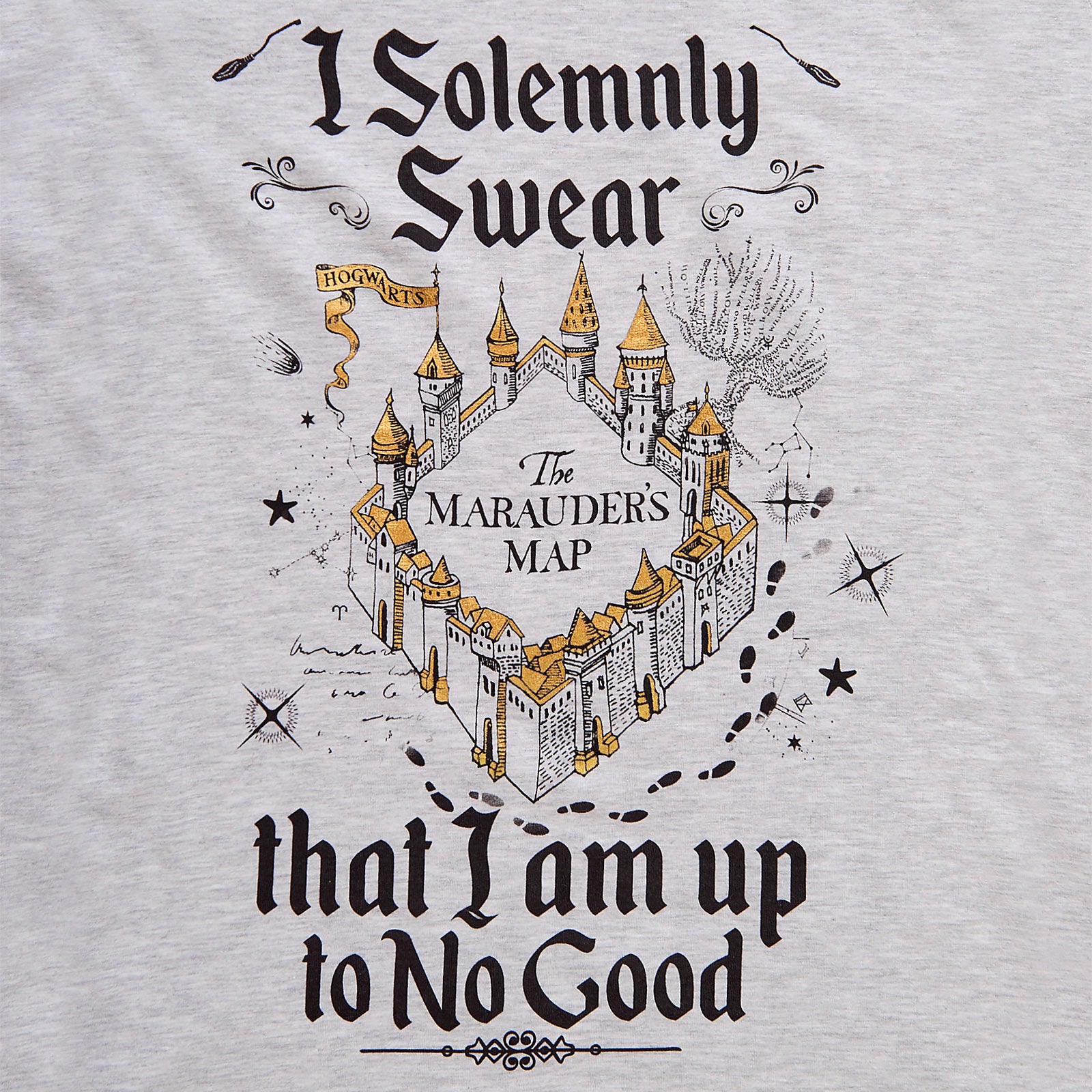 Product image Harry Potter - Marauder's Map Women's T-Shirt Grey