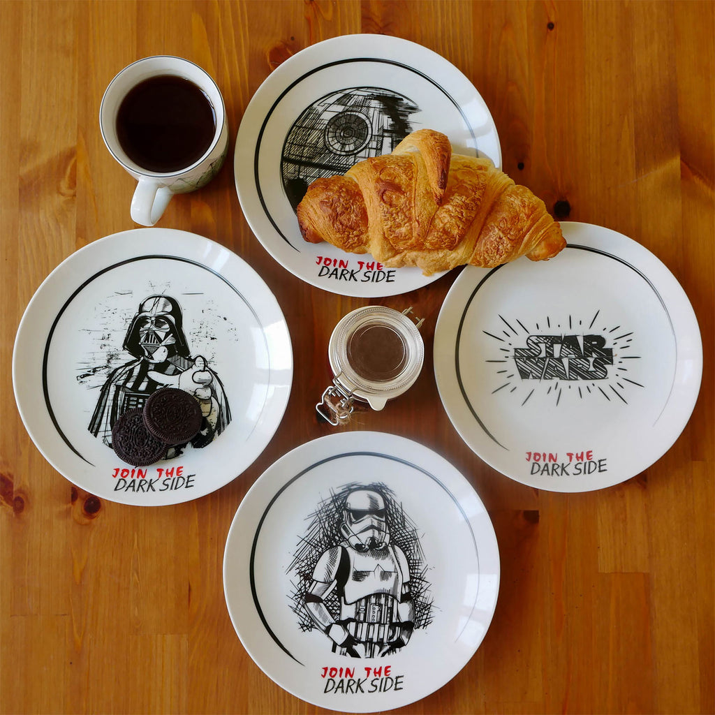 Zdjęcie produktu Star Wars - Dołącz do Ciemnej Strony Zestaw Talerzy