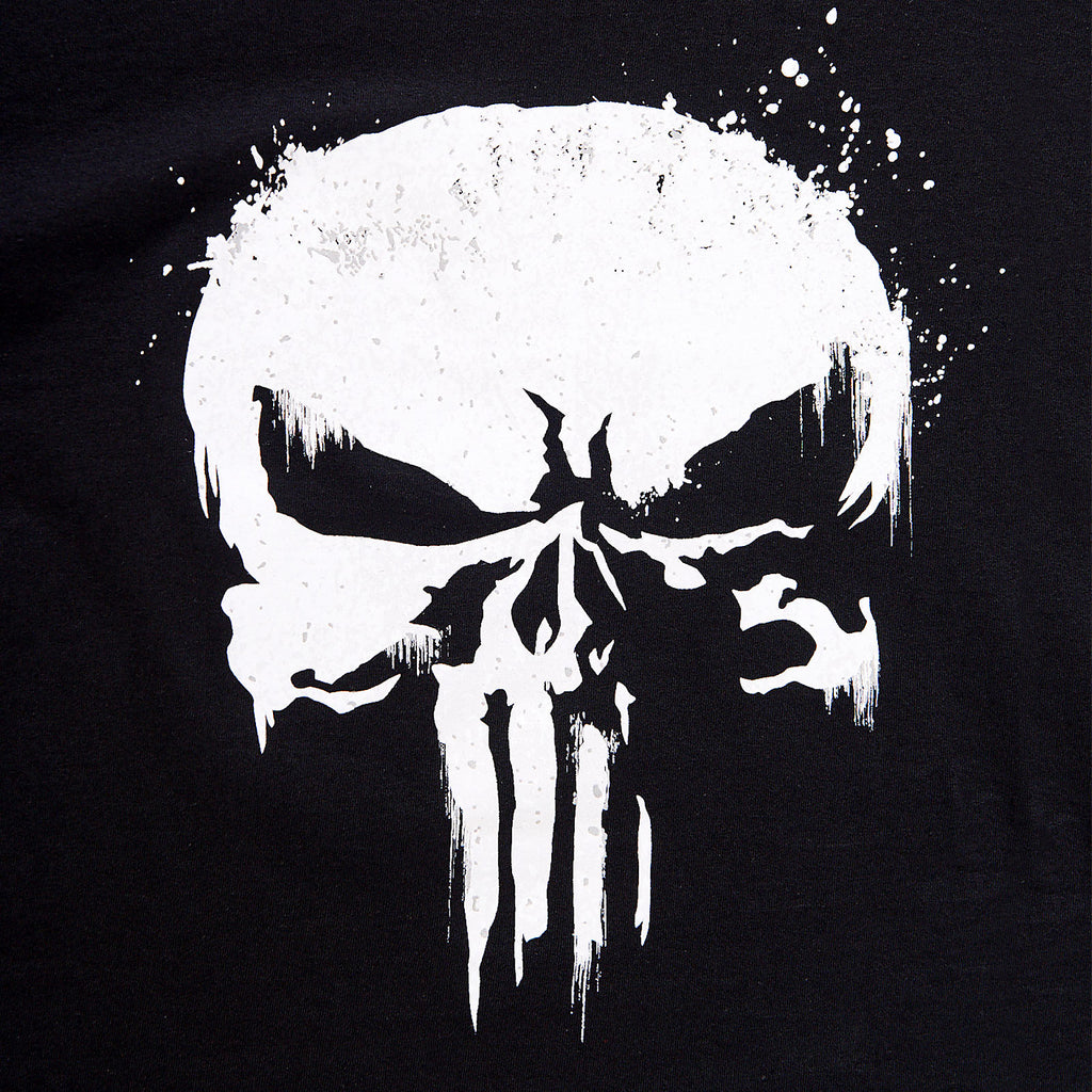 Zdjęcie produktu Punisher - Koszulka z logo czaszki, czarna