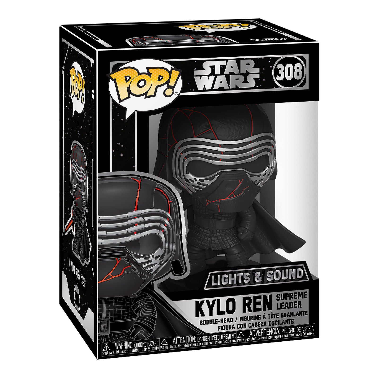 Product image Star Wars - Kylo Ren Funko Pop bobblehead figure with light and sound
