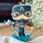 Zdjęcie produktu Avengers - Captain America Mjölnir & Broken Shield Endgame Funko Pop figurka z kiwającą się głową