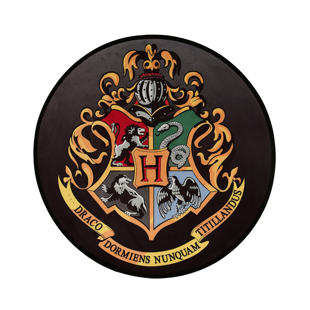Zdjęcie produktu Harry Potter - Dywan okrągły z herbem Hogwartu