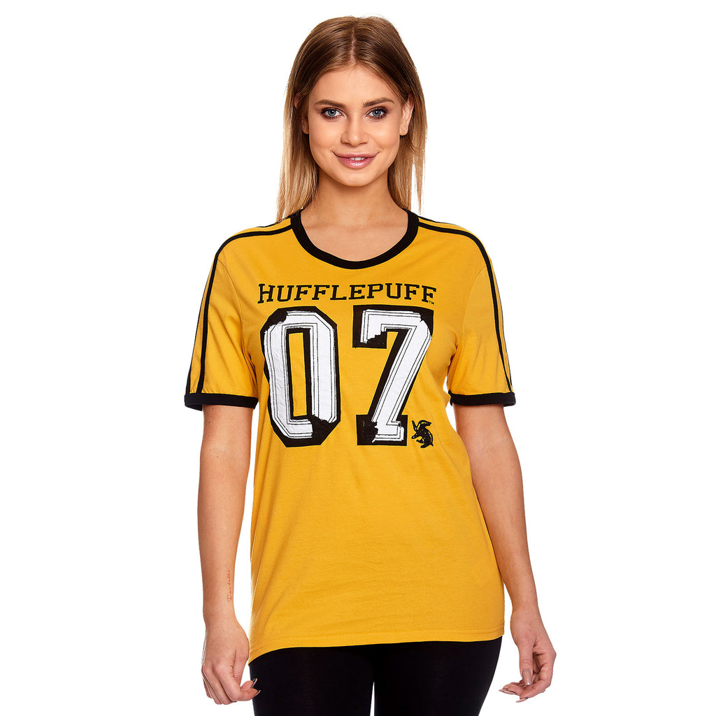 Zdjęcie produktu Żółta koszulka Hufflepuff Szukający Cedric Diggory - Harry Potter