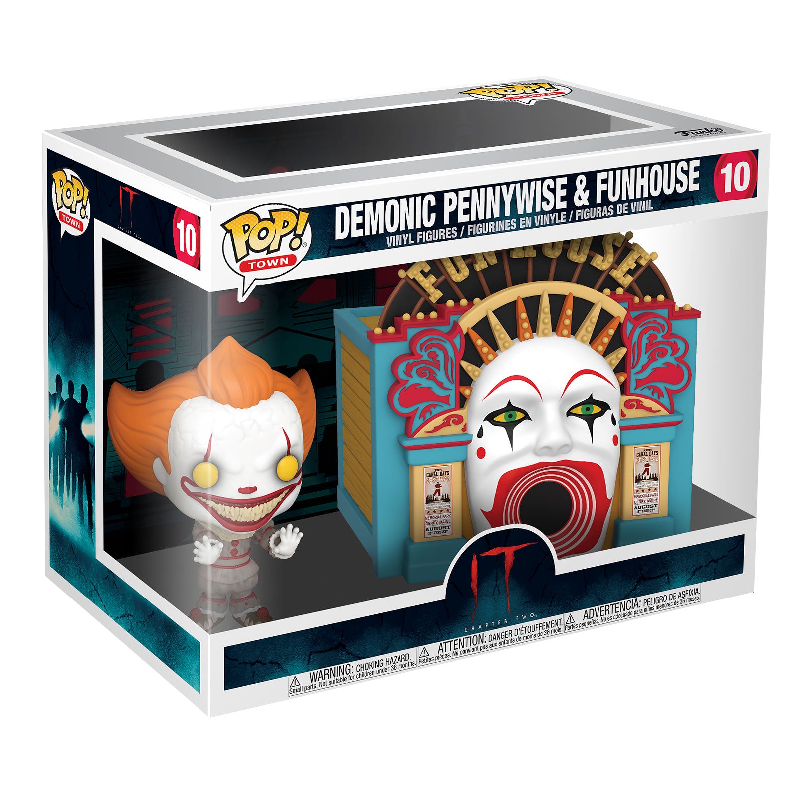 Zdjęcie produktu Stephen Kings TO - Demonic Pennywise & Funhouse Funko Pop Zestaw figurek