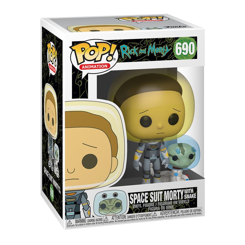 Zdjęcie produktu Rick and Morty - Space Suit Morty z Wężem Funko Pop Figurka
