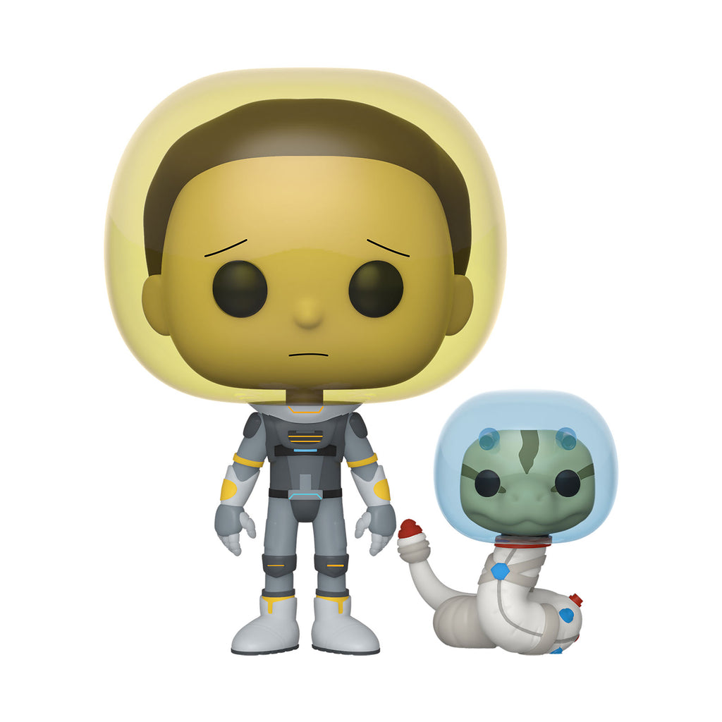 Zdjęcie produktu Rick and Morty - Space Suit Morty z Wężem Funko Pop Figurka