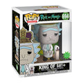 Zdjęcie produktu Rick and Morty - King Rick z dźwiękiem Funko Pop figurka 17 cm