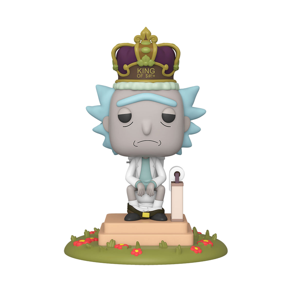 Zdjęcie produktu Rick and Morty - King Rick z dźwiękiem Funko Pop figurka 17 cm