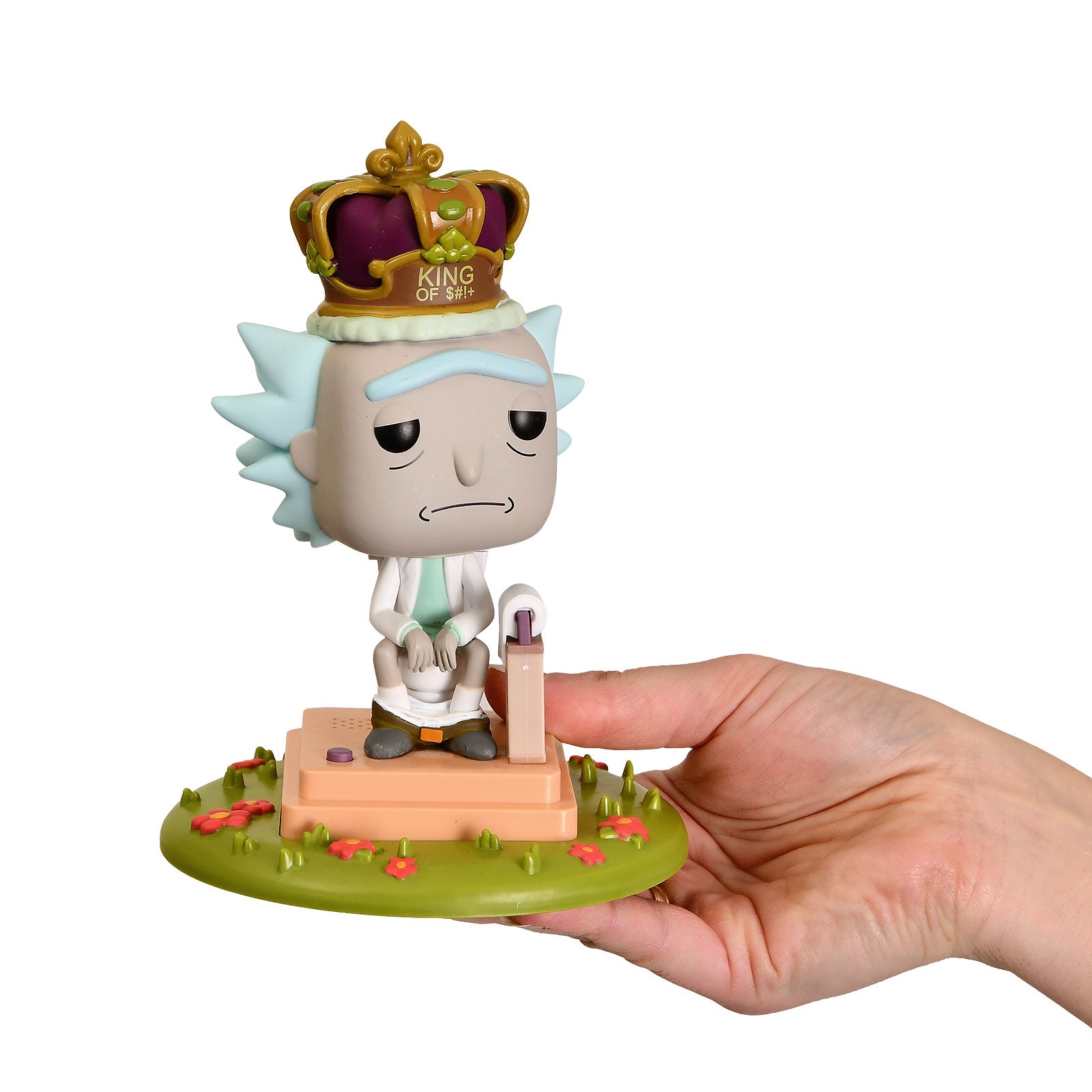 Zdjęcie produktu Rick and Morty - King Rick z dźwiękiem Funko Pop figurka 17 cm