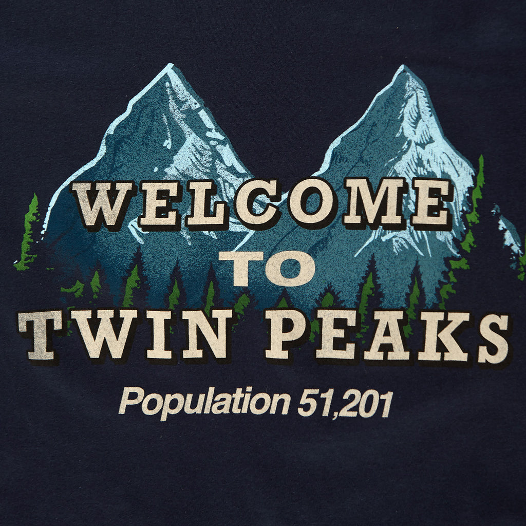 Zdjęcie produktu Twin Peaks - Welcome to Twin Peaks T-Shirt niebieski