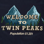 Zdjęcie produktu Twin Peaks - Welcome to Twin Peaks T-Shirt niebieski