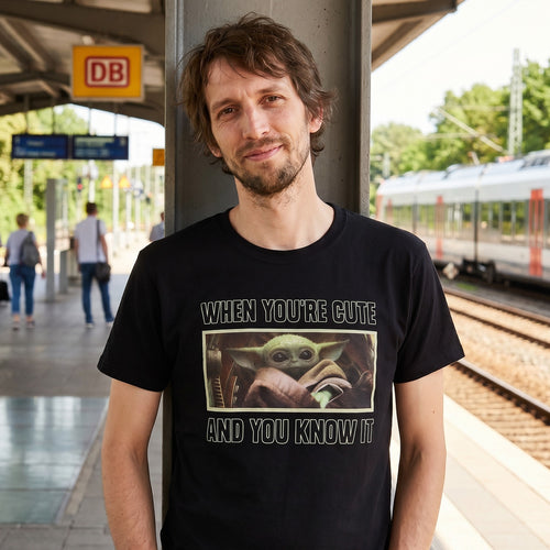 Zdjęcie produktu The Child Cute and You Know It T-Shirt - Star Wars The Mandalorian