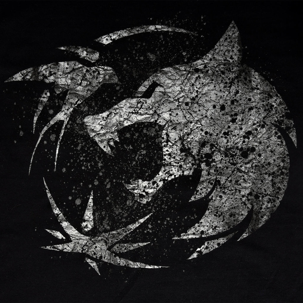 Product image Wolf Emblem T-Shirt for Witcher Fans black