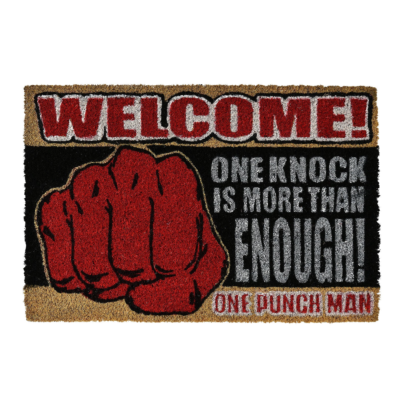 Zdjęcie produktu One Punch Man - Wycieraczka One Knock