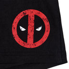 Zdjęcie produktu Deadpool - Logo Piżama krótka damska czarna