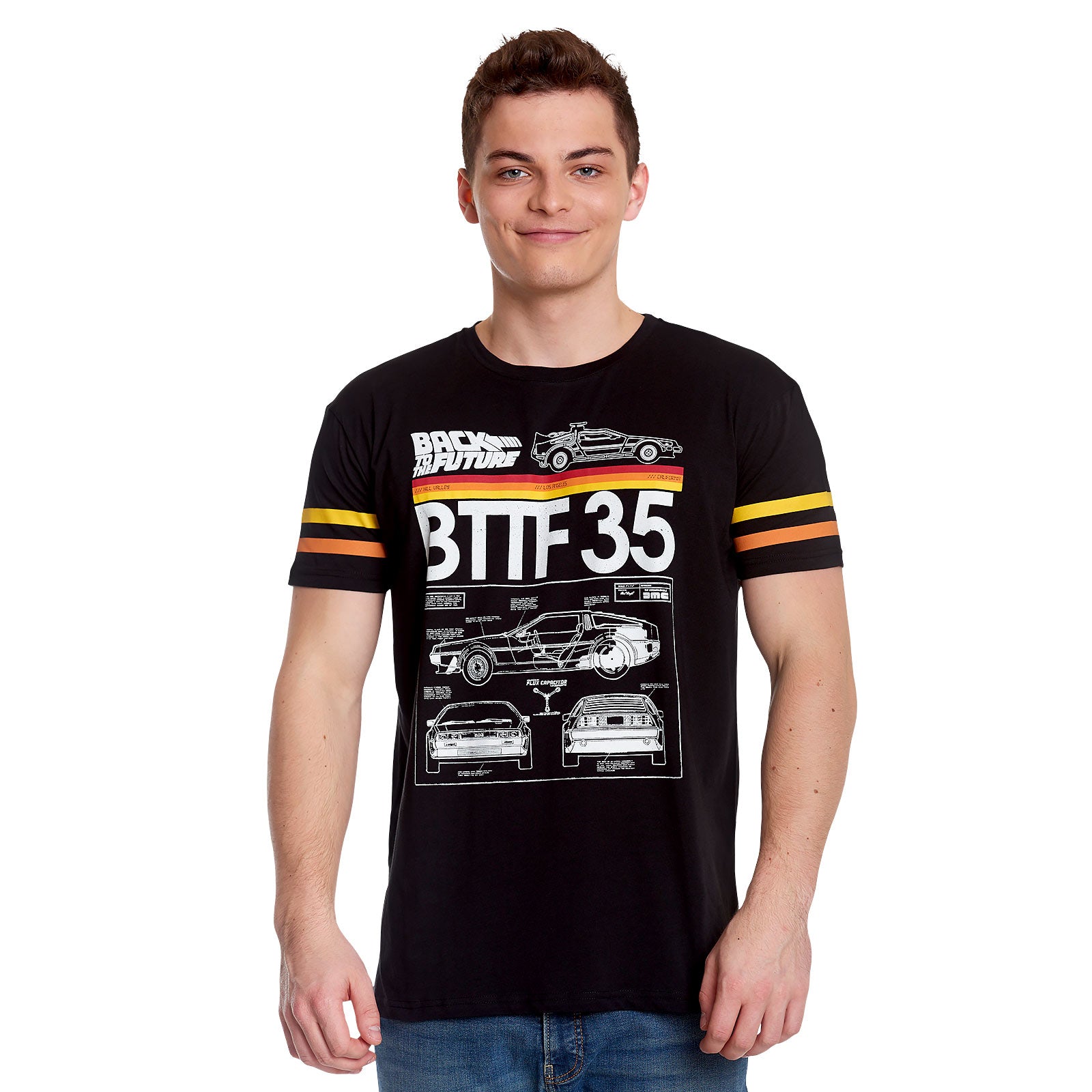 Zdjęcie produktu Powrót do przyszłości - BTTF 35 T-Shirt czarny