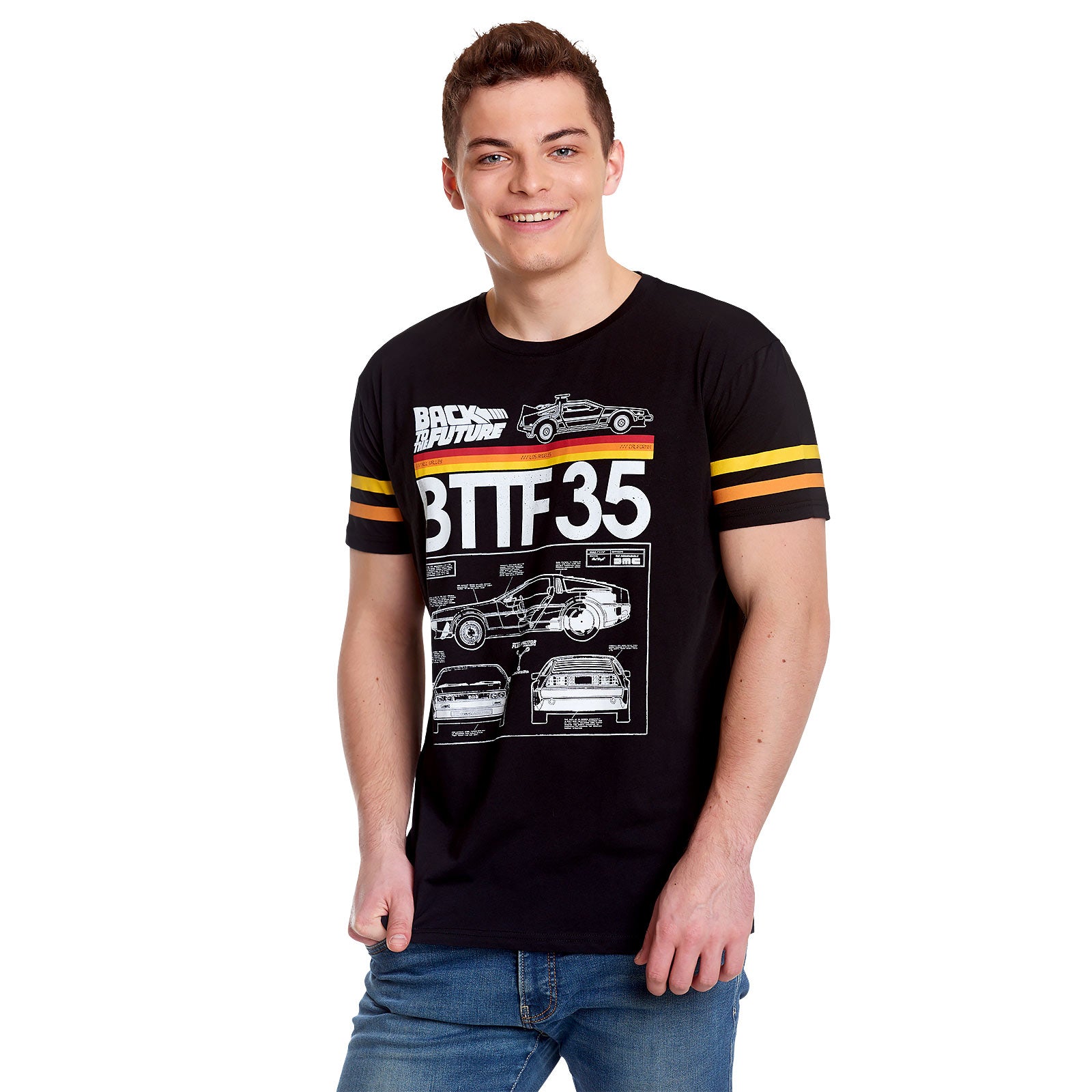 Zdjęcie produktu Powrót do przyszłości - BTTF 35 T-Shirt czarny