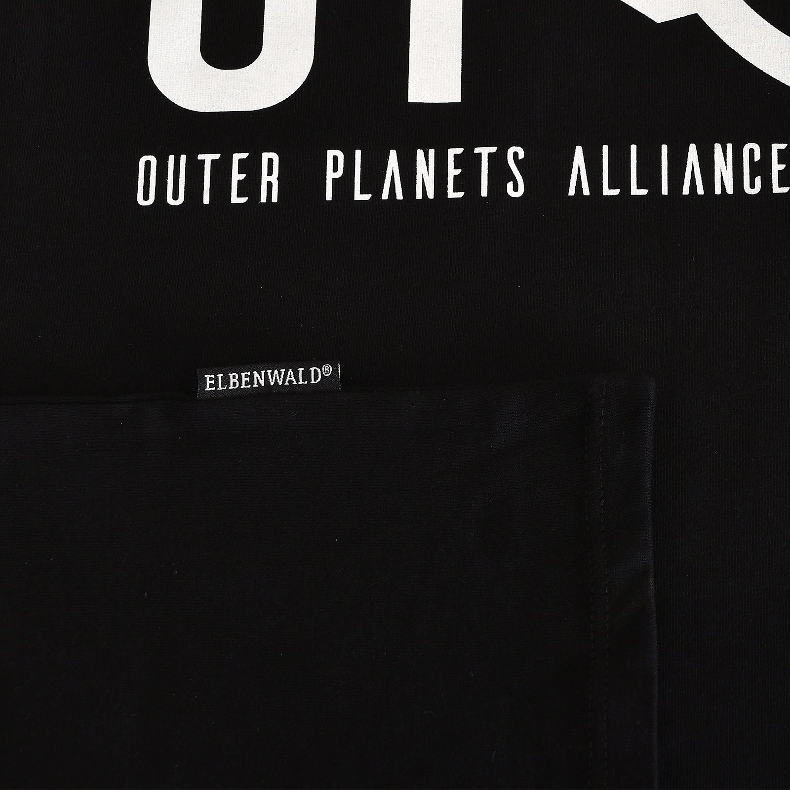 Zdjęcie produktu Koszulka z logo Outer Planets Alliance dla fanów The Expanse, czarna