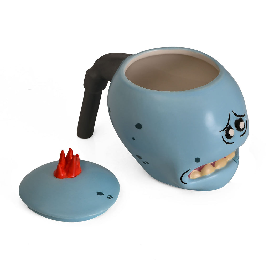 Zdjęcie produktu Rick and Morty - Mr. Meeseeks 3D kubek z pokrywką