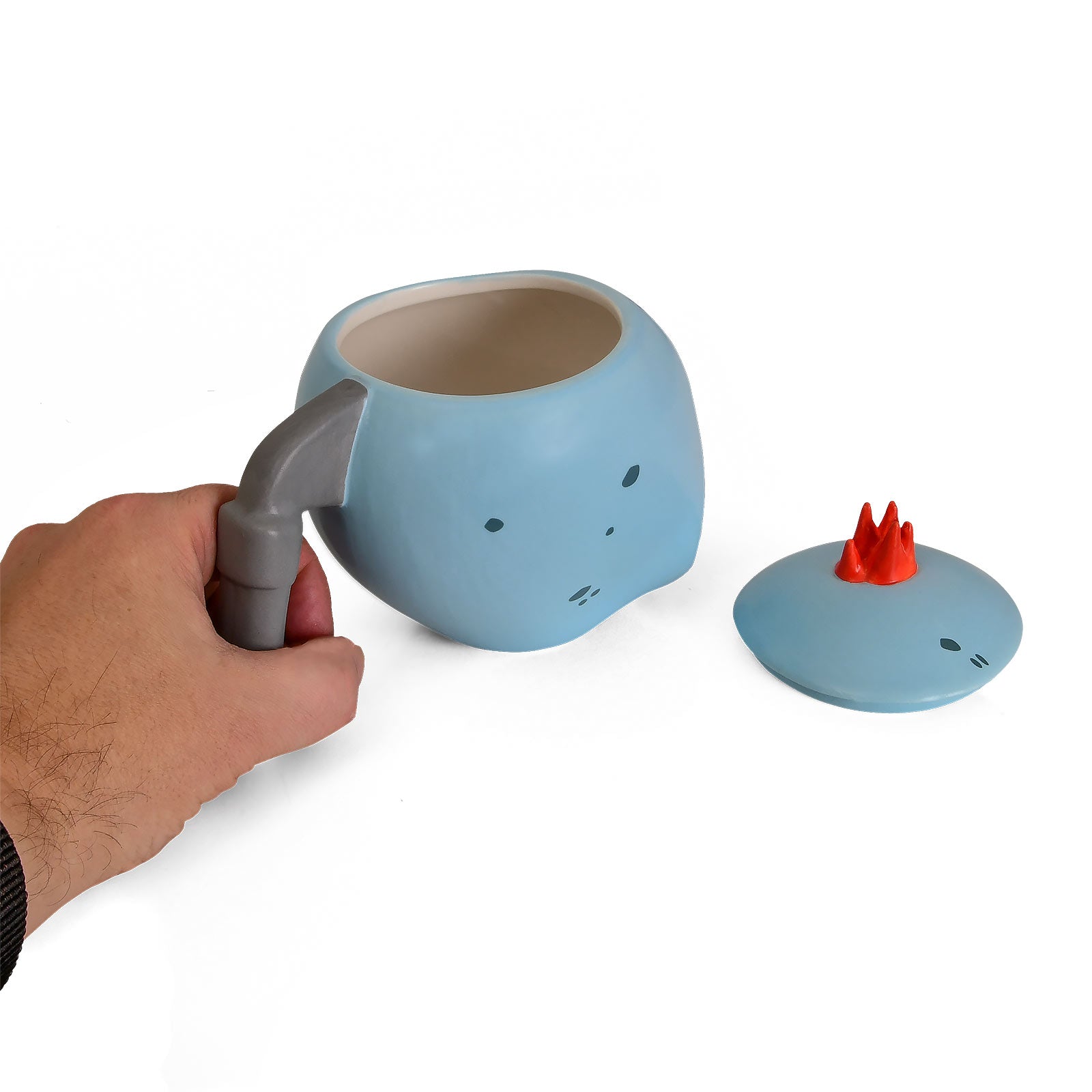 Zdjęcie produktu Rick and Morty - Mr. Meeseeks 3D kubek z pokrywką