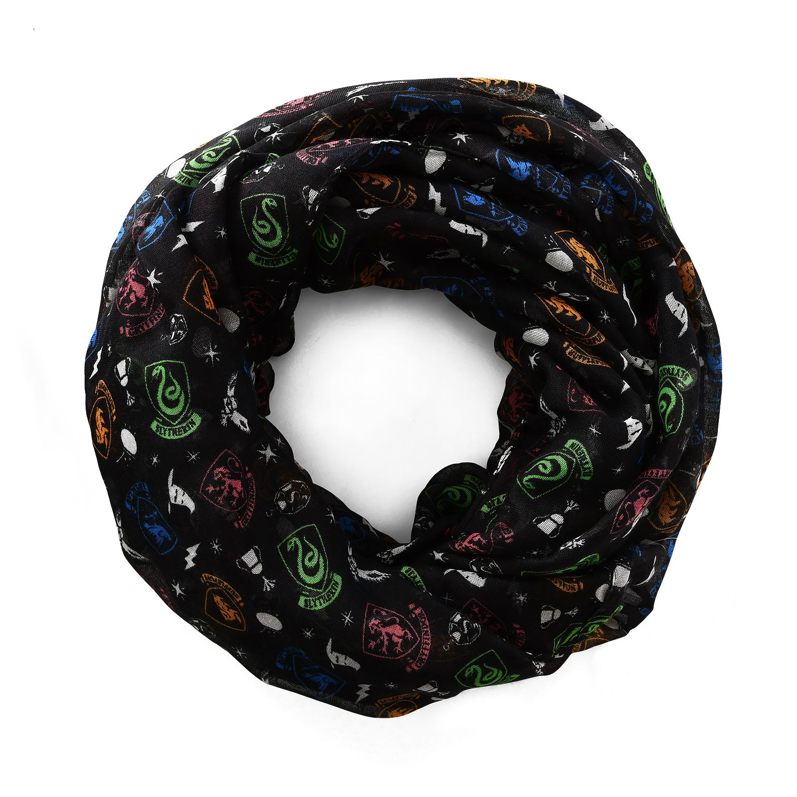 Product image Harry Potter - Hogwarts Crest Loop Scarf Black