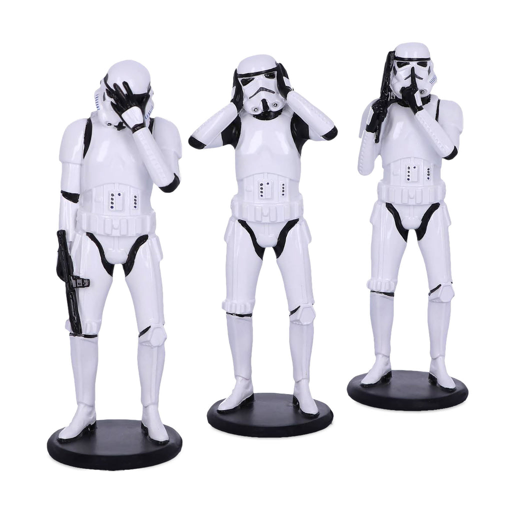 Zdjęcie produktu Oryginalny zestaw figurek Stormtrooper Nie Widzę, Nie Słyszę, Nie Mówię