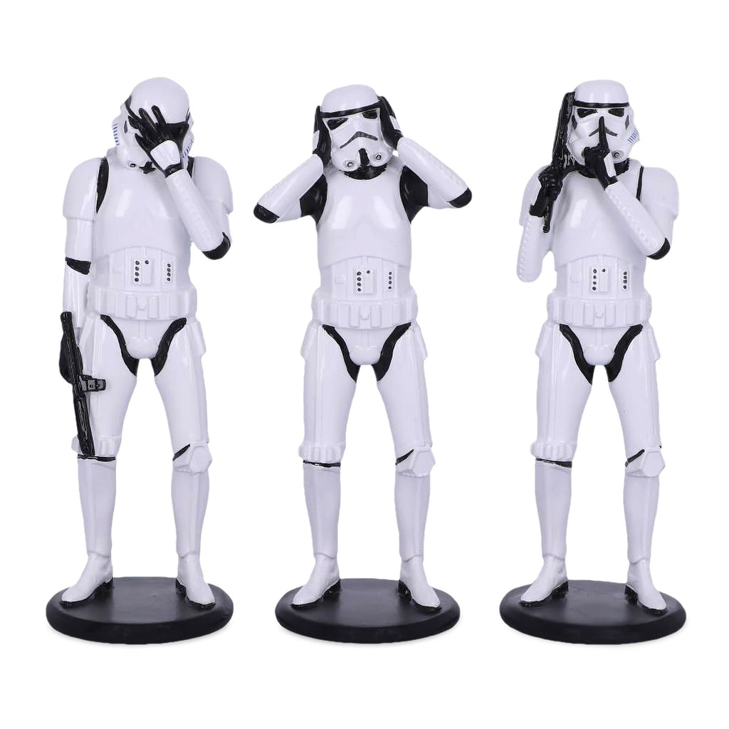 Zdjęcie produktu Oryginalny zestaw figurek Stormtrooper Nie Widzę, Nie Słyszę, Nie Mówię