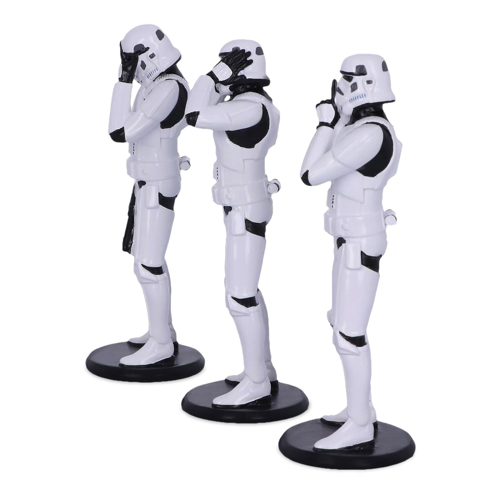 Zdjęcie produktu Oryginalny zestaw figurek Stormtrooper Nie Widzę, Nie Słyszę, Nie Mówię