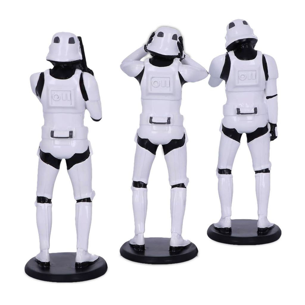Zdjęcie produktu Oryginalny zestaw figurek Stormtrooper Nie Widzę, Nie Słyszę, Nie Mówię