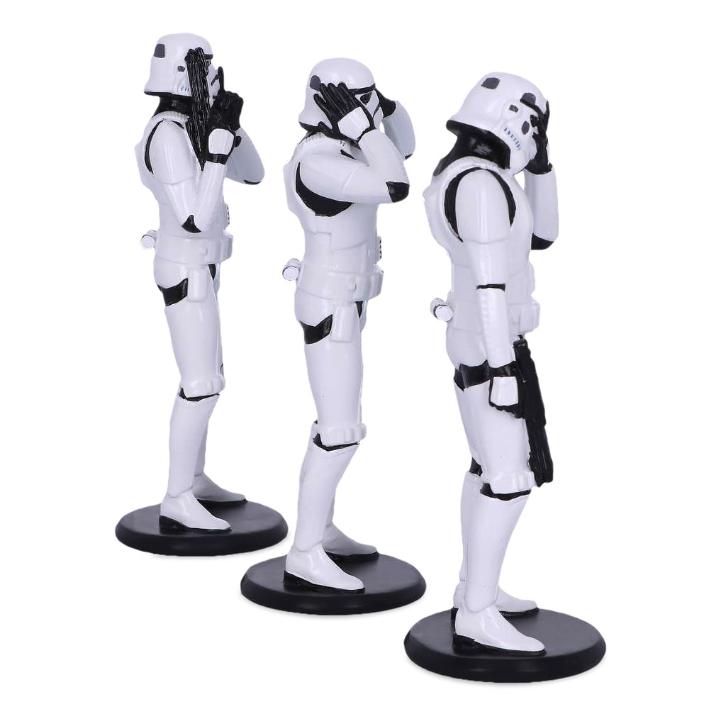 Zdjęcie produktu Oryginalny zestaw figurek Stormtrooper Nie Widzę, Nie Słyszę, Nie Mówię