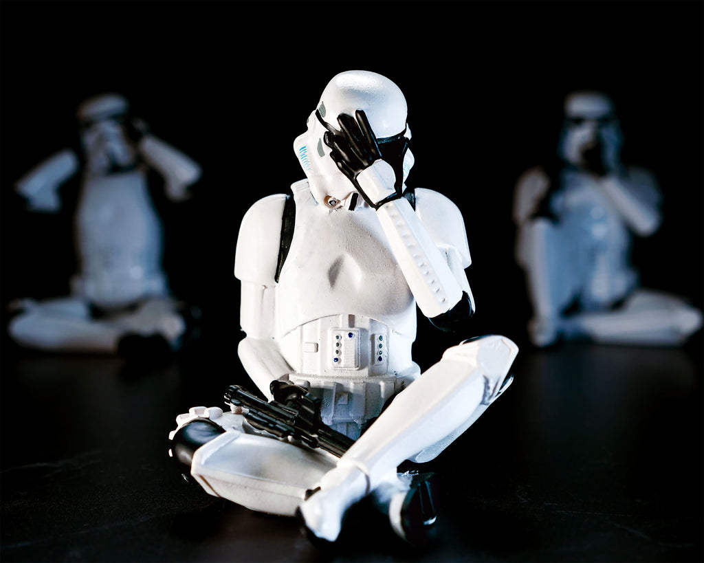 Zdjęcie produktu Oryginalny Stormtrooper Don't See Figurka 10cm