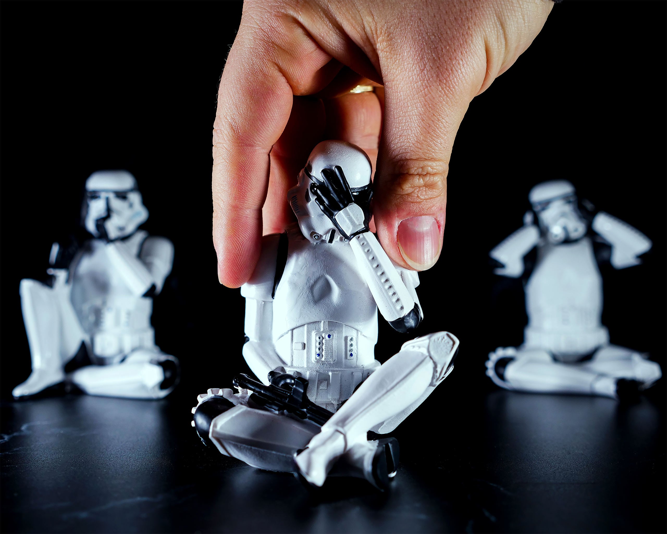 Zdjęcie produktu Oryginalny Stormtrooper Don't See Figurka 10cm