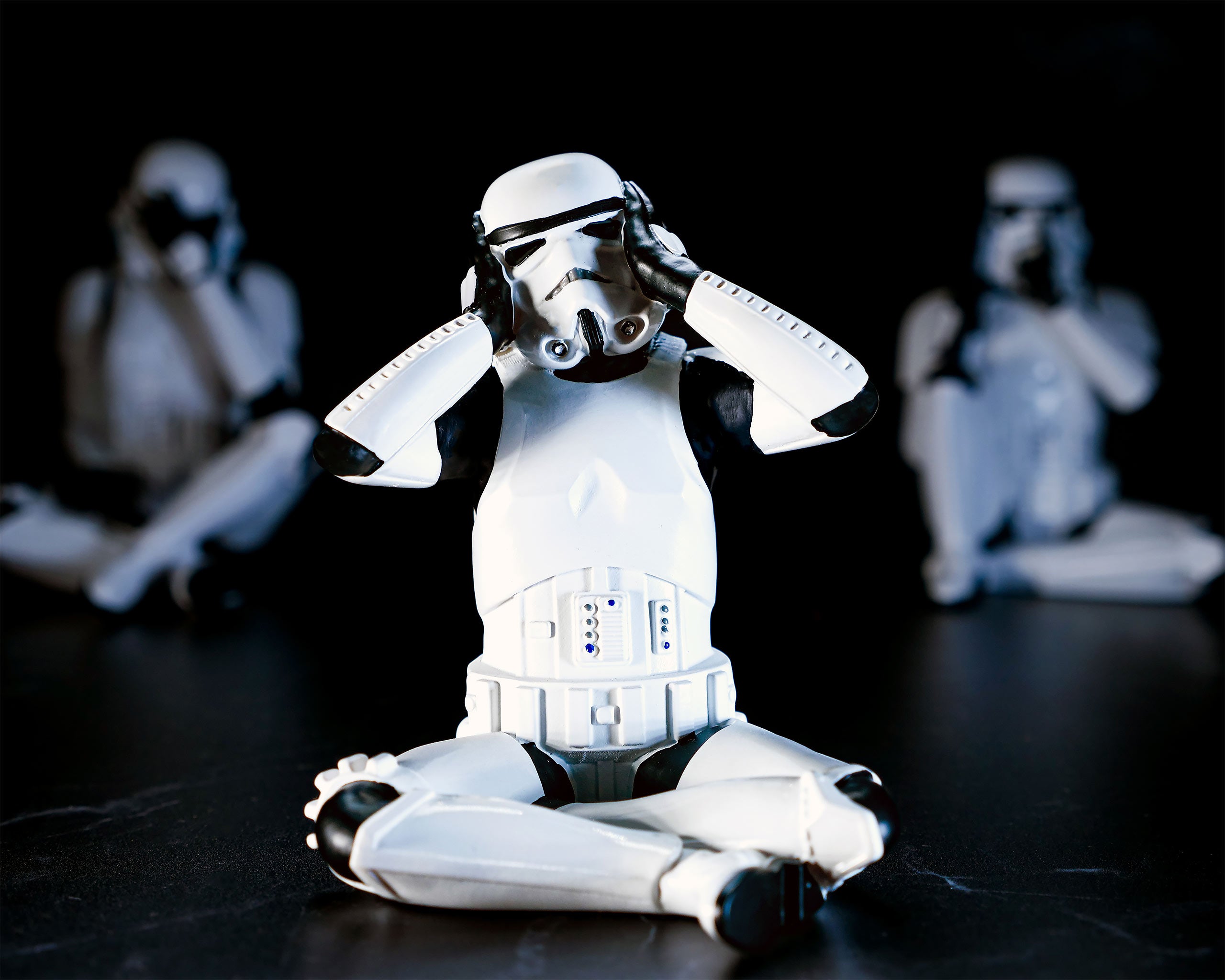 Zdjęcie produktu Figurka Original Stormtrooper Don't Hear 10cm