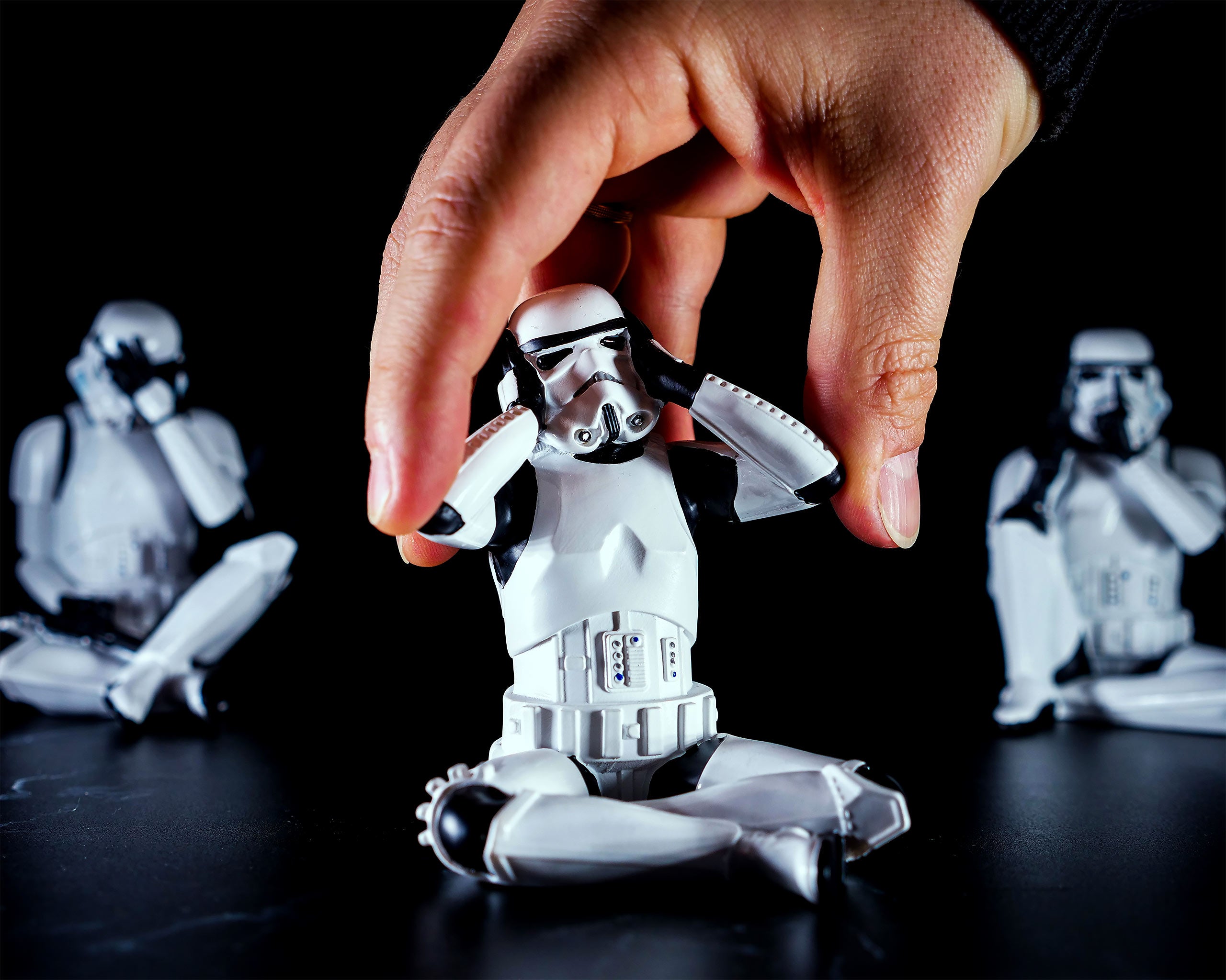 Zdjęcie produktu Figurka Original Stormtrooper Don't Hear 10cm