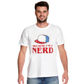 Zdjęcie produktu Dustin Nerd Koszulka dla fanów Stranger Things biała