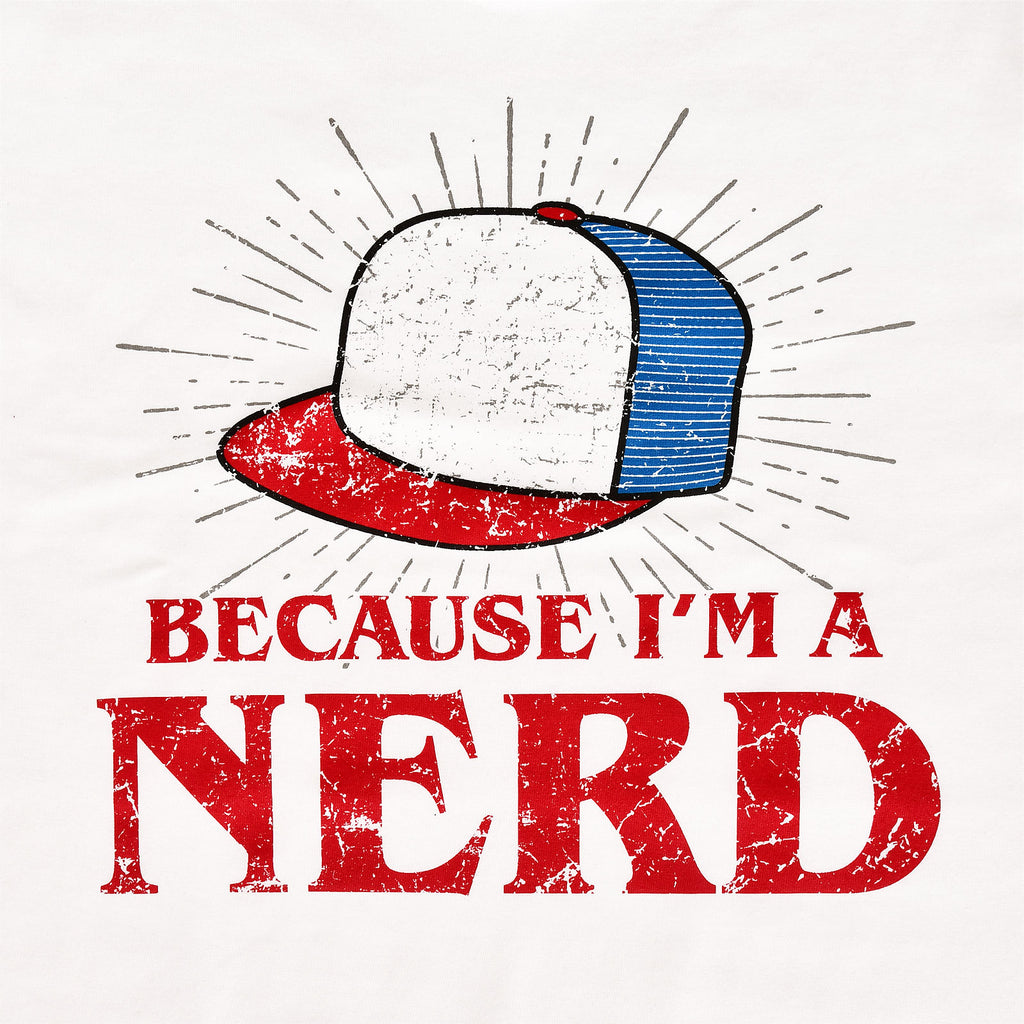 Zdjęcie produktu Dustin Nerd Koszulka dla fanów Stranger Things biała