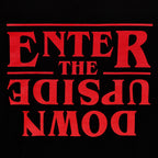 Zdjęcie produktu Enter The Upside Down T-Shirt dla fanów Stranger Things