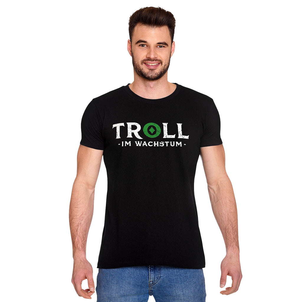 Zdjęcie produktu Koszulka Troll w rozwoju czarna