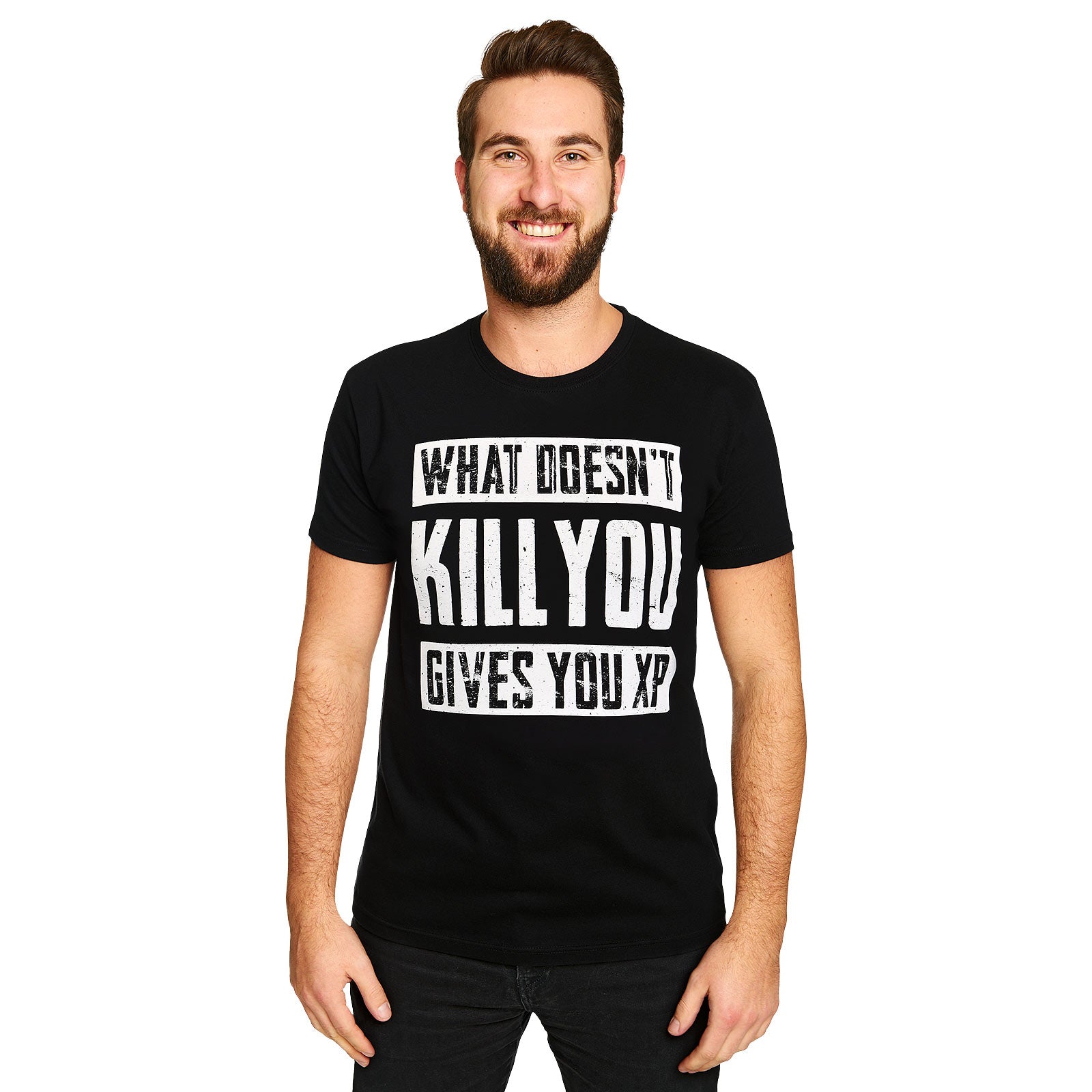 Product image What Doesn't Kill You Gives You XP Black T-Shirt