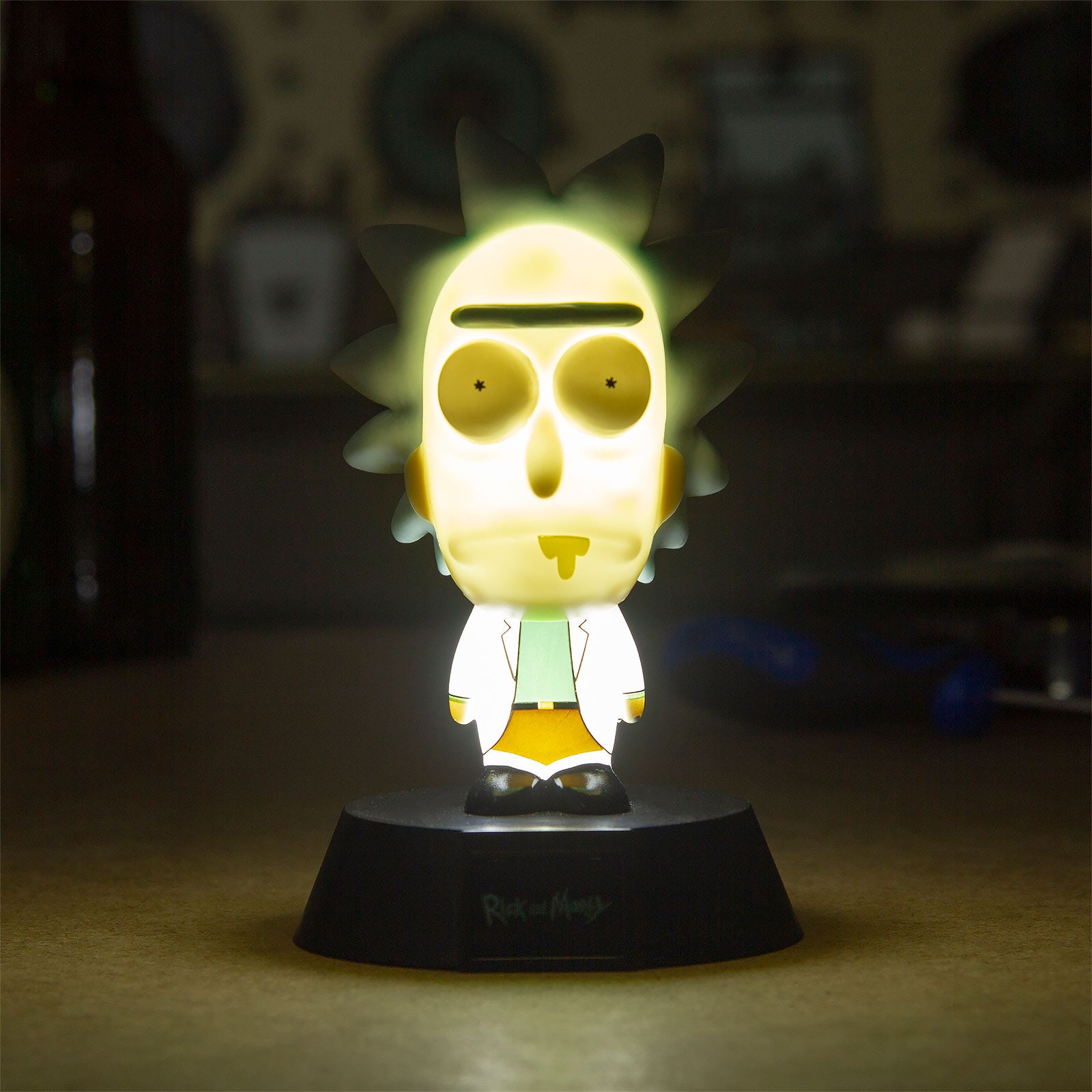 Zdjęcie produktu Rick and Morty - Rick Icons 3D Lampa Stołowa
