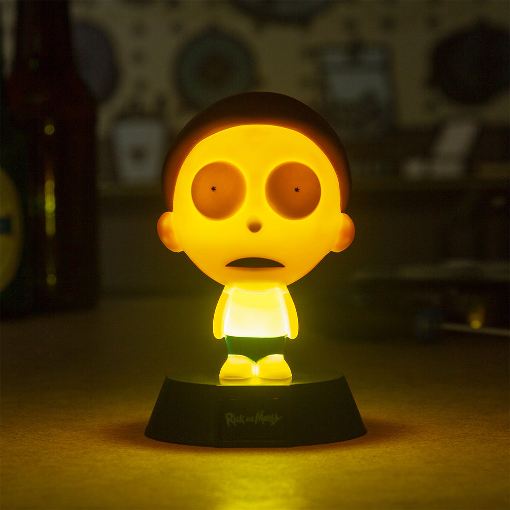 Zdjęcie produktu Rick and Morty - Morty Icons 3D Lampka stołowa