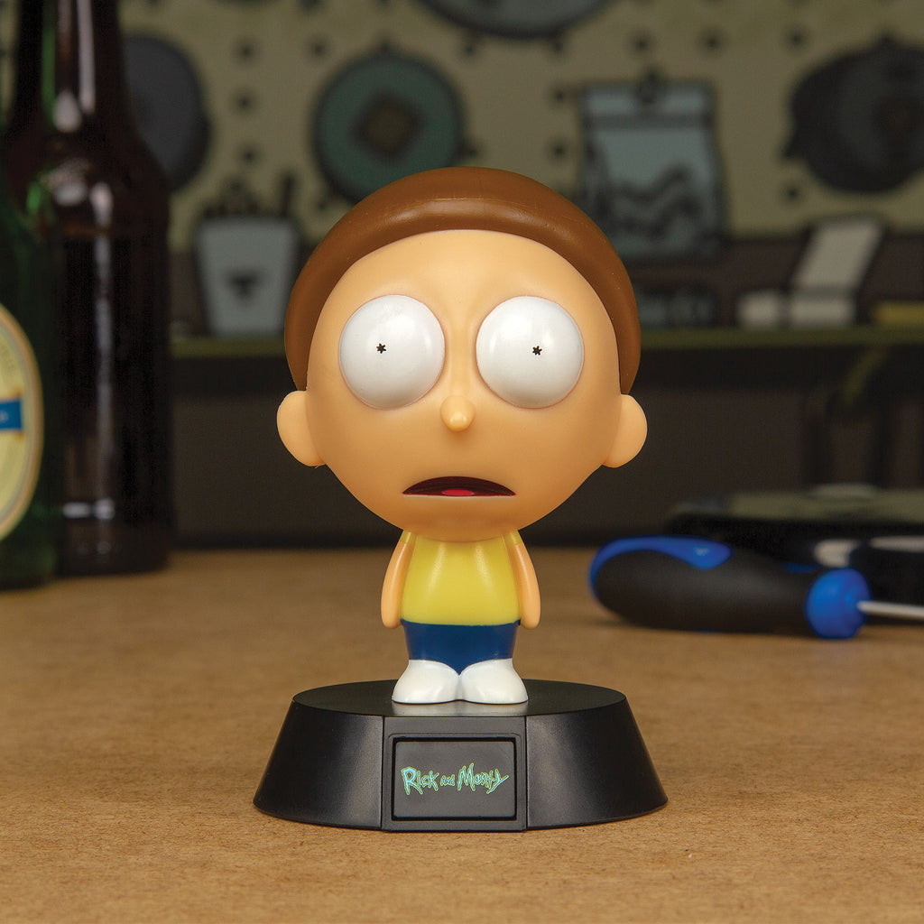 Zdjęcie produktu Rick and Morty - Morty Icons 3D Lampka stołowa