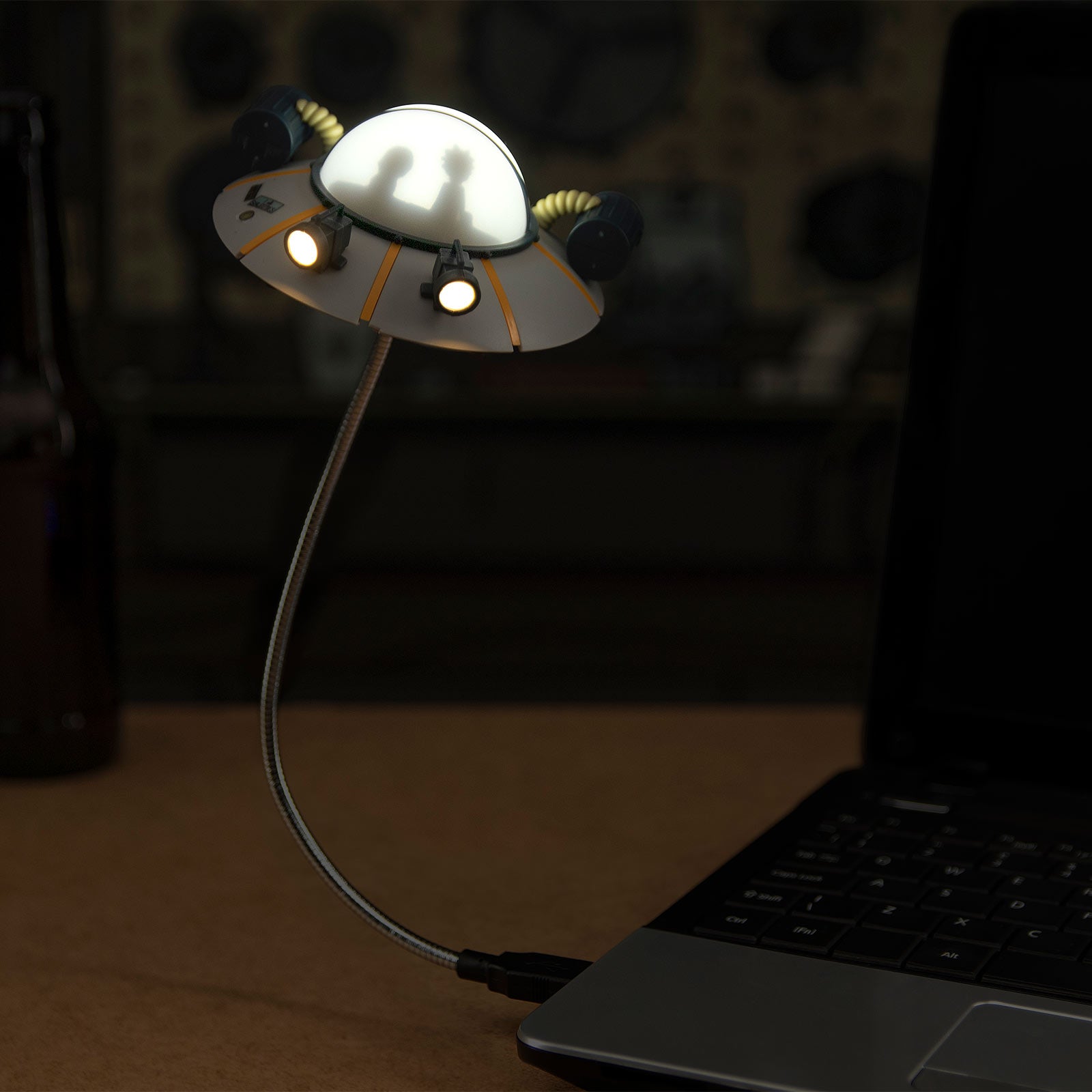 Zdjęcie produktu Rick and Morty - Ricks Space Cruiser 3D USB-Lampa
