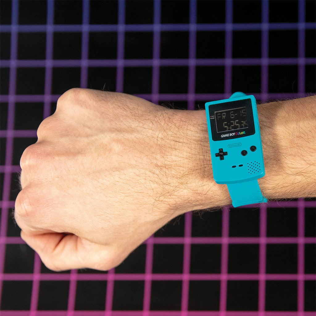 Zdjęcie produktu Nintendo - Zegarek na rękę Game Boy Color z funkcją alarmu