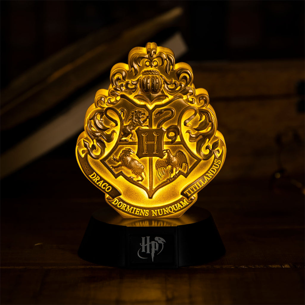Zdjęcie produktu Harry Potter - Herby Hogwartu 3D Icons Lampa Stołowa